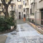 Lavori strade vialetto
