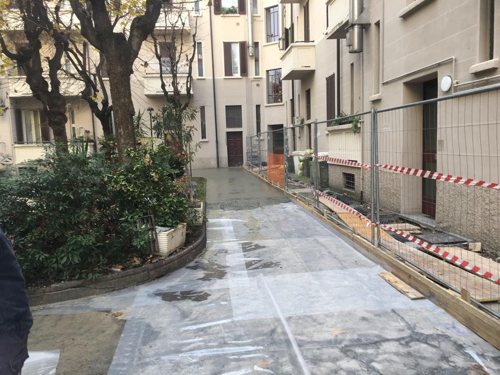 Opere stradali Milano